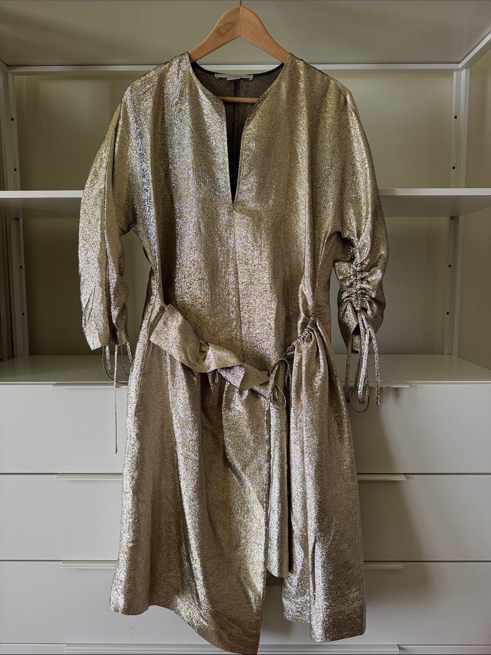 Stella McCartney Gold Dress - EU 40